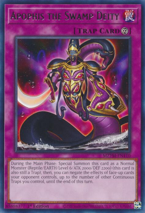 Apophis the Swamp Deity [MZTM-EN110] Rare Yu-Gi-Oh!