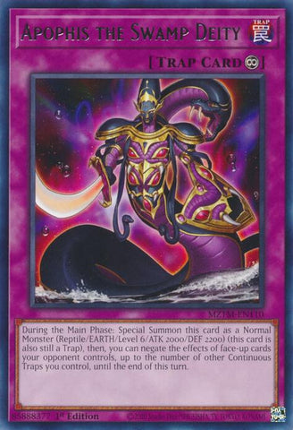 Apophis the Swamp Deity [MZTM-EN110] Rare Yu-Gi-Oh!