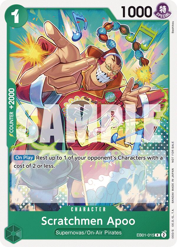 Scratchmen Apoo (Tournament Pack 2025 Vol. 2) [One Piece Promotion Cards] Bandai