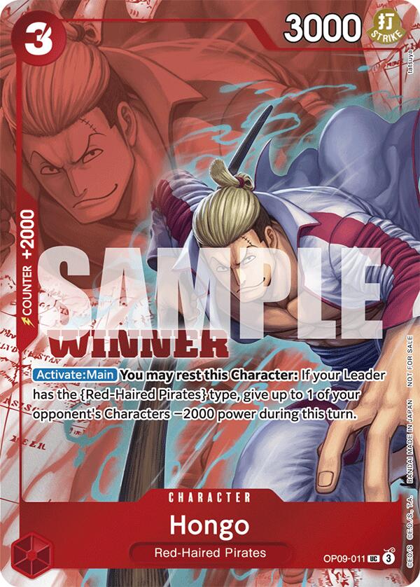 Hongo (Winner Pack 2025 Vol. 2) [One Piece Promotion Cards] Bandai
