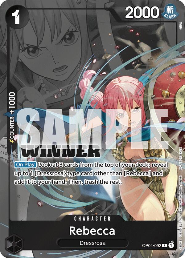 Rebecca (Winner Pack 2025 Vol. 2) [One Piece Promotion Cards] Bandai