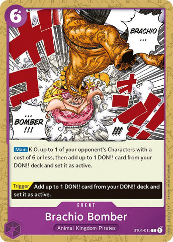 Brachio Bomber [Starter Deck: Animal Kingdom Pirates] Bandai
