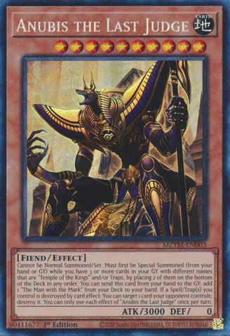 Anubis the Last Judge (Collector's Rare) [MZTM-EN003] Collector's Rare Yu-Gi-Oh!
