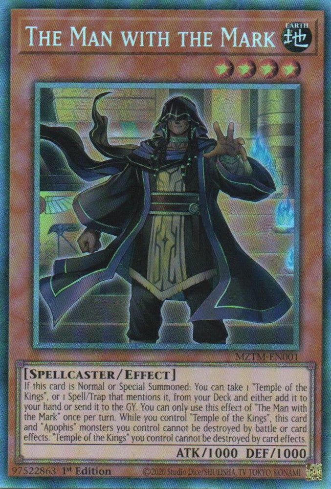 The Man with the Mark (Collector's Rare) [MZTM-EN001] Collector's Rare Yu-Gi-Oh!
