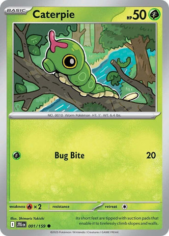Caterpie (001/159) [Scarlet & Violet: Journey Together] Pokémon