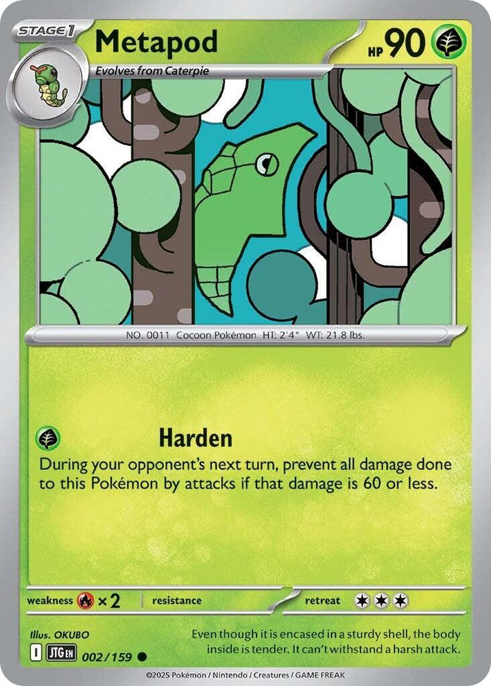 Metapod (002/159) [Scarlet & Violet: Journey Together] Pokémon