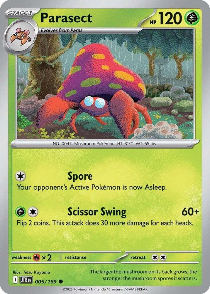 Parasect (005/159) [Scarlet & Violet: Journey Together] Pokémon