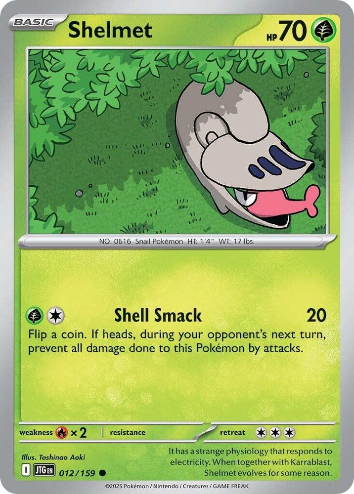 Shelmet (012/159) [Scarlet & Violet: Journey Together] Pokémon