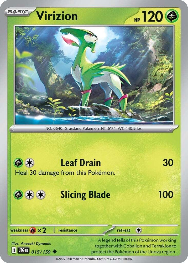 Virizion (015/159) [Scarlet & Violet: Journey Together] Pokémon