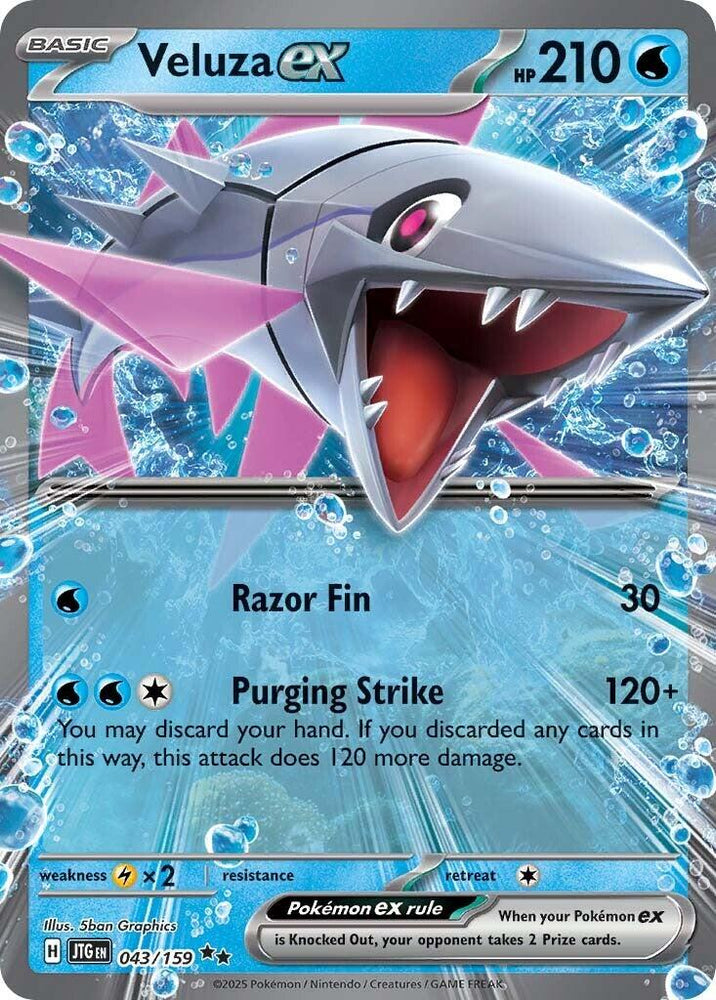 Veluza ex (043/159) [Scarlet & Violet: Journey Together] Pokémon