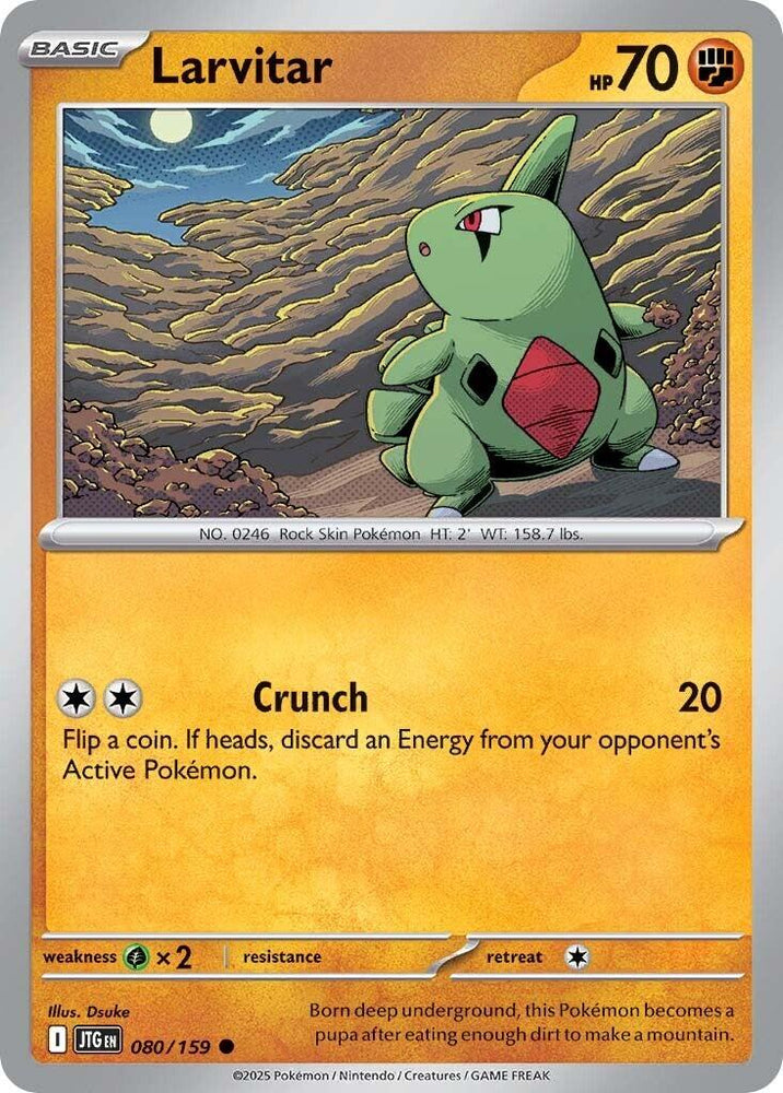 Larvitar (080/159) [Scarlet & Violet: Journey Together] Pokémon