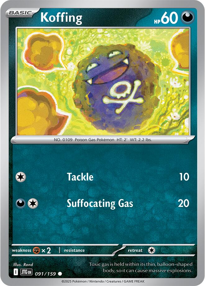 Koffing (091/159) [Scarlet & Violet: Journey Together] Pokémon