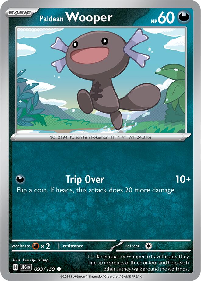 Paldean Wooper (093/159) [Scarlet & Violet: Journey Together] Pokémon