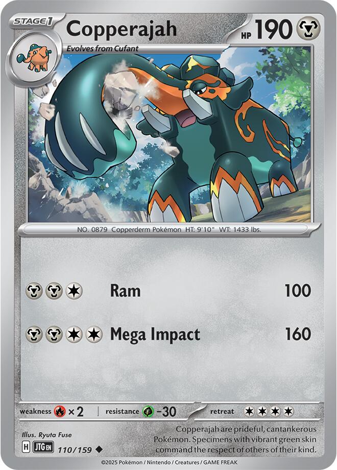 Copperajah (110/159) [Scarlet & Violet: Journey Together] Pokémon