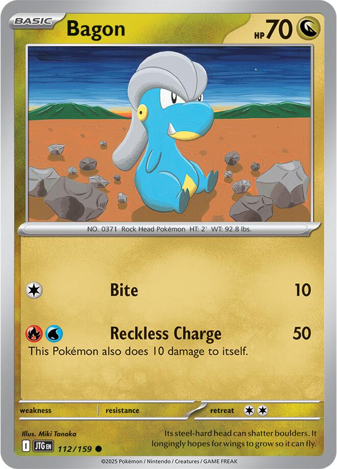 Bagon (112/159) [Scarlet & Violet: Journey Together] Pokémon