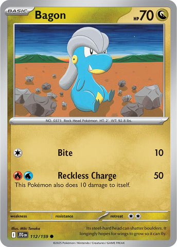 Bagon (112/159) [Scarlet & Violet: Journey Together] Pokémon