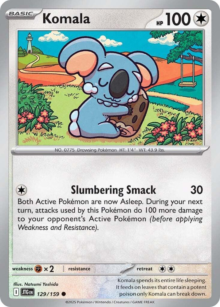 Komala (129/159) [Scarlet & Violet: Journey Together] Pokémon