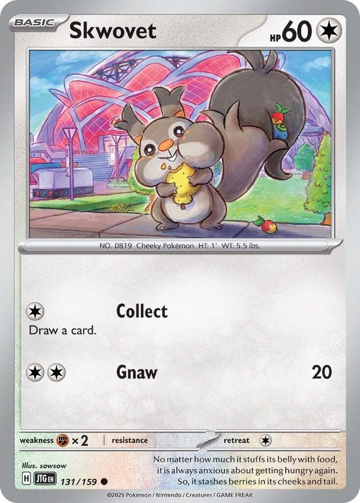 Skwovet (131/159) [Scarlet & Violet: Journey Together] Pokémon