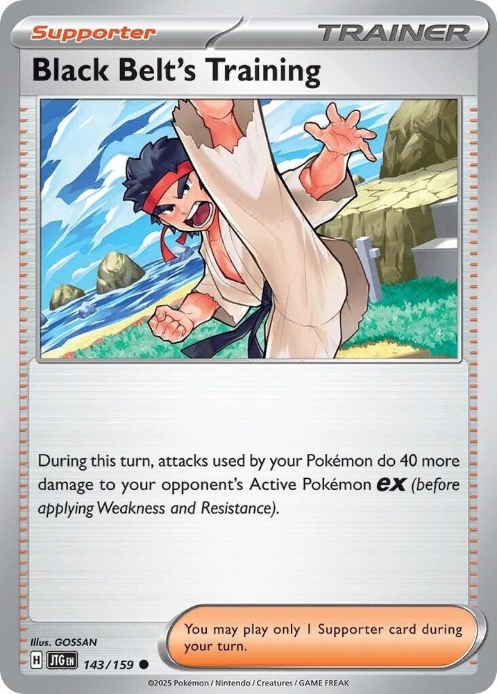 Black Belt's Training (143/159) [Scarlet & Violet: Journey Together] Pokémon