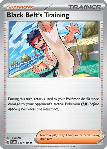 Black Belt's Training (143/159) [Scarlet & Violet: Journey Together] Pokémon