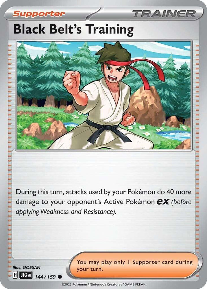 Black Belt's Training (144/159) [Scarlet & Violet: Journey Together] Pokémon