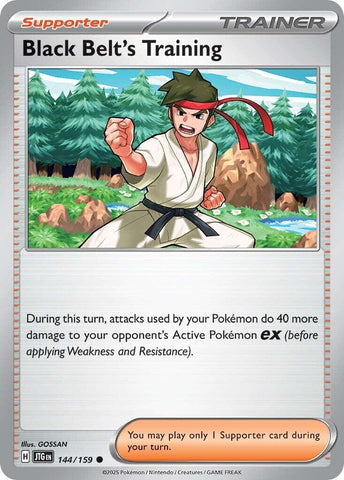 Black Belt's Training (144/159) [Scarlet & Violet: Journey Together] Pokémon
