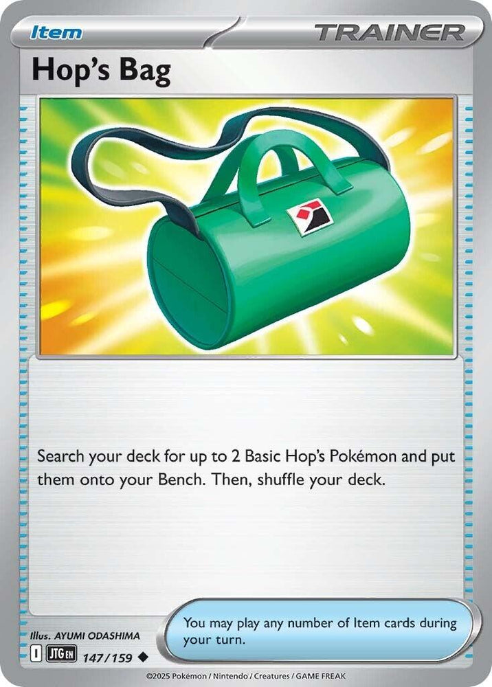 Hop's Bag (147/159) [Scarlet & Violet: Journey Together] Pokémon