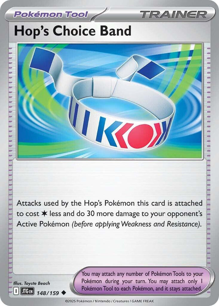 Hop's Choice Band (148/159) [Scarlet & Violet: Journey Together] Pokémon