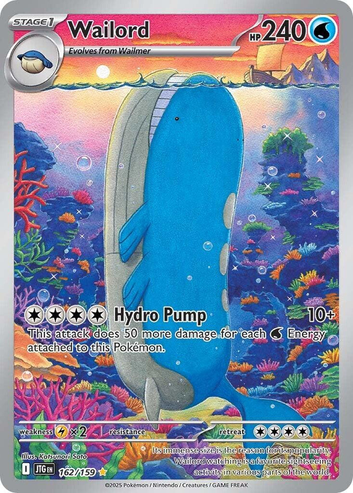 Wailord (162/159) [Scarlet & Violet: Journey Together] Pokémon