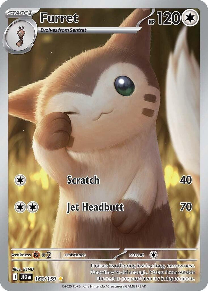 Furret (168/159) [Scarlet & Violet: Journey Together] Pokémon