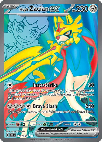 Hop's Zacian ex (176/159) [Scarlet & Violet: Journey Together] Pokémon
