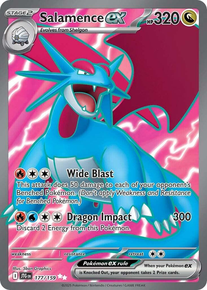 Salamence ex (177/159) [Scarlet & Violet: Journey Together] Pokémon