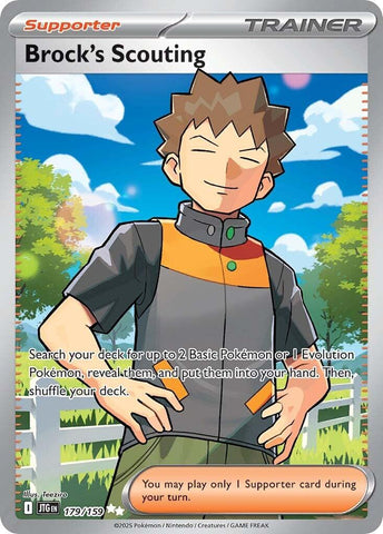 Brock's Scouting (179/159) [Scarlet & Violet: Journey Together] Pokémon