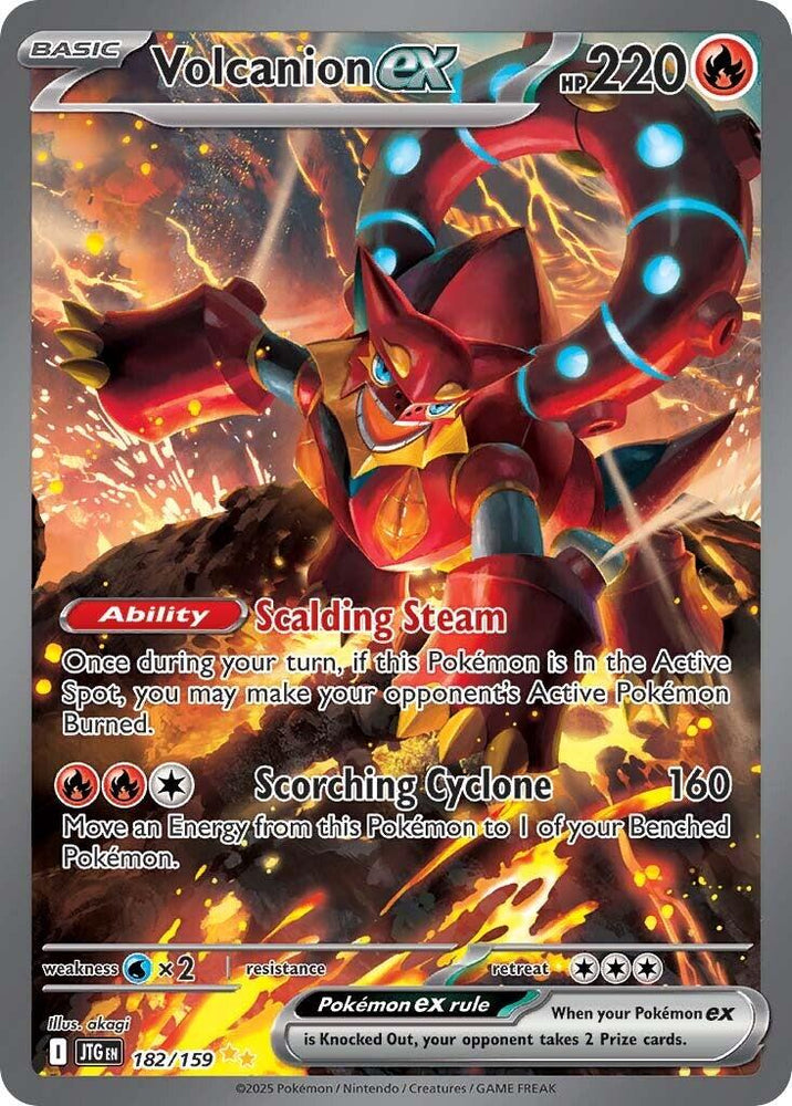 Volcanion ex (182/159) [Scarlet & Violet: Journey Together] Pokémon