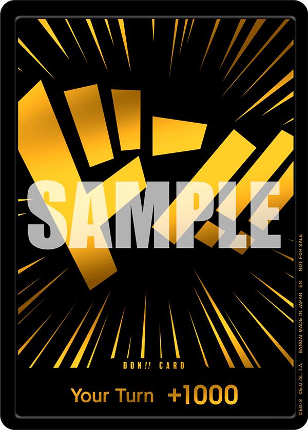 DON!! Card (Black and Gold) [One Piece Promotion Cards] Bandai
