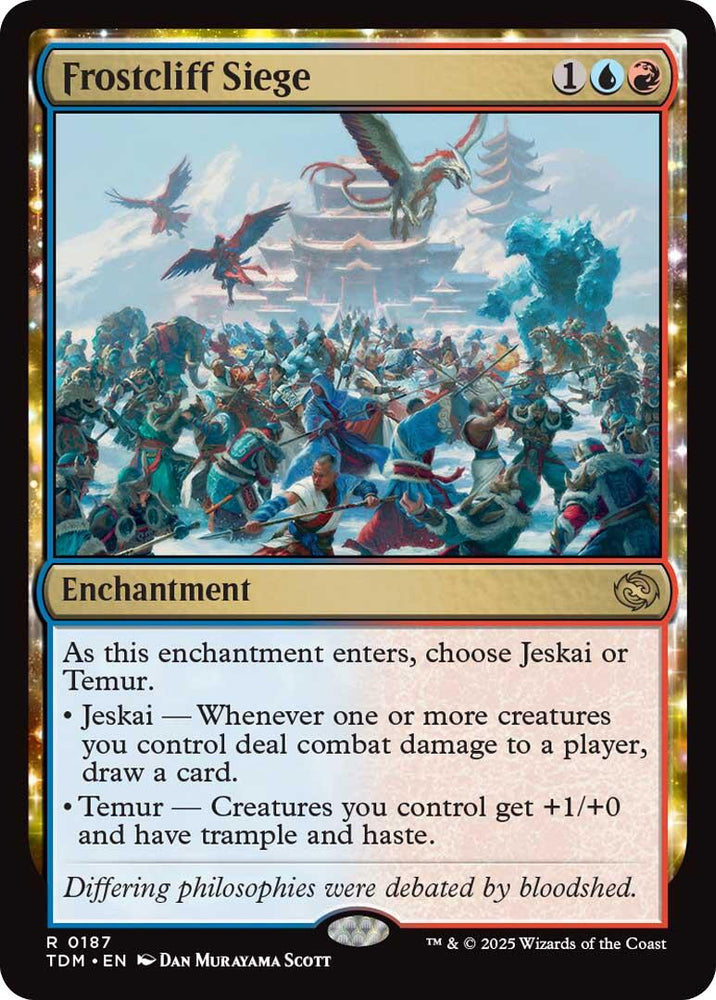 Frostcliff Siege [Tarkir: Dragonstorm] Magic: The Gathering
