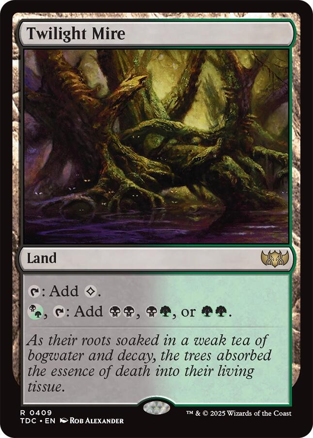 Twilight Mire [Tarkir: Dragonstorm Commander] Magic: The Gathering