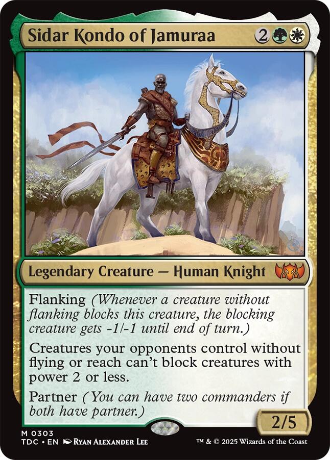Sidar Kondo of Jamuraa [Tarkir: Dragonstorm Commander] Magic: The Gathering