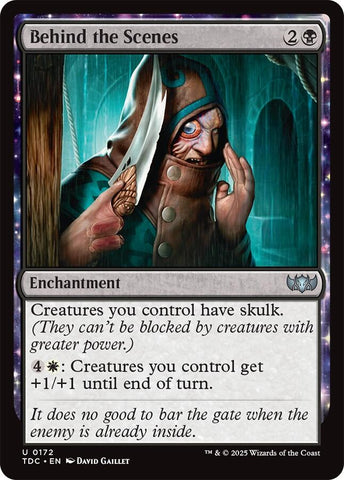 Behind the Scenes [Tarkir: Dragonstorm Commander] Magic: The Gathering