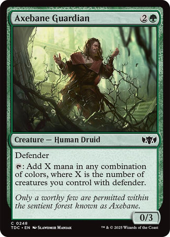 Axebane Guardian [Tarkir: Dragonstorm Commander] Magic: The Gathering