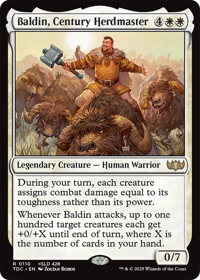 Baldin, Century Herdmaster [Tarkir: Dragonstorm Commander] Magic: The Gathering