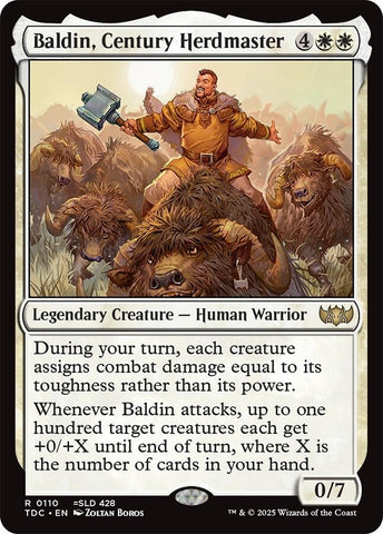Baldin, Century Herdmaster [Tarkir: Dragonstorm Commander] Magic: The Gathering