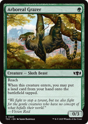 Arboreal Grazer [Tarkir: Dragonstorm Commander] Magic: The Gathering