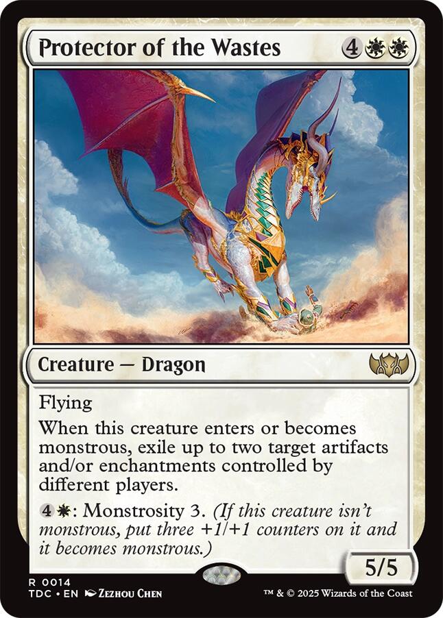 Protector of the Wastes [Tarkir: Dragonstorm Commander] Magic: The Gathering