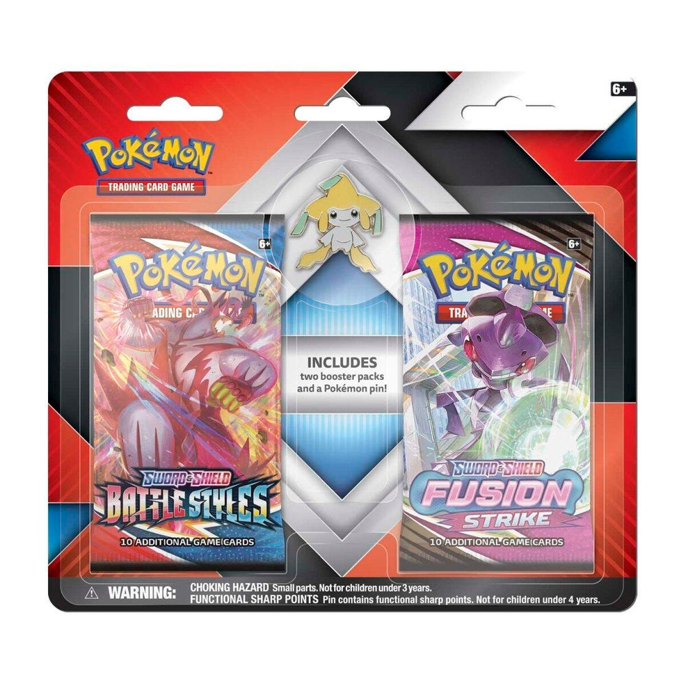 Collector's Pin 2-Pack Booster (Jirachi) Pokémon