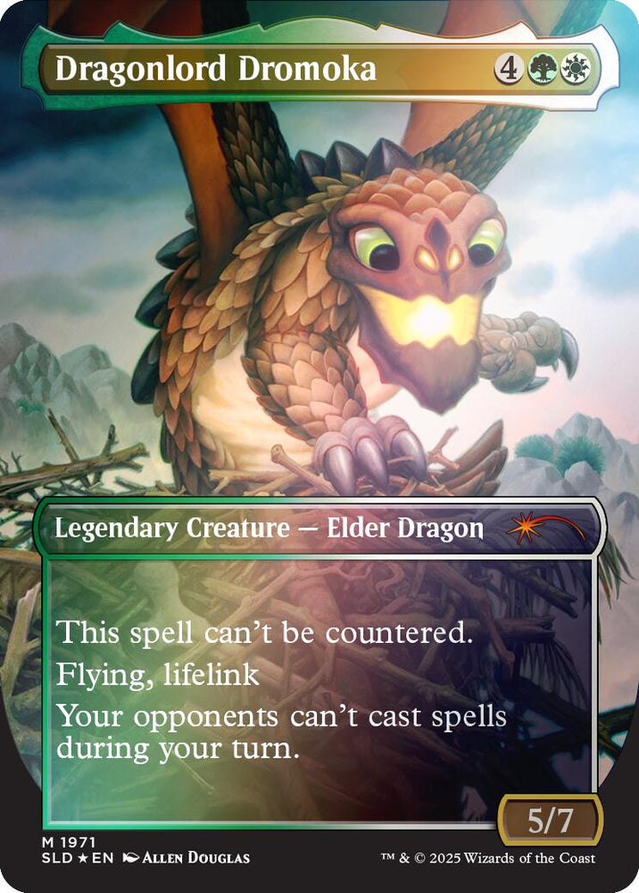 Dragonlord Dromoka (Rainbow Foil) [Secret Lair Drop Series] Magic: The Gathering