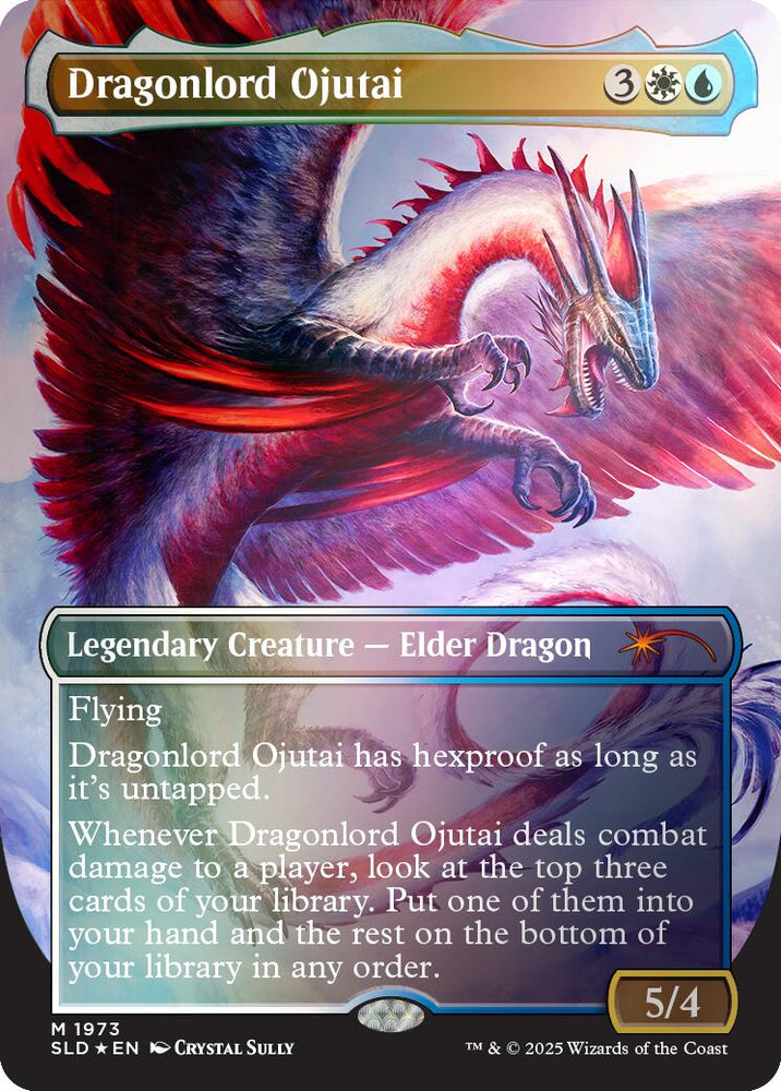 Dragonlord Ojutai (Rainbow Foil) [Secret Lair Drop Series] Magic: The Gathering