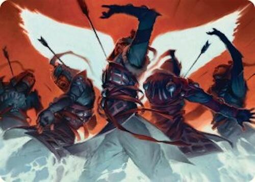 Desperate Measures Art Card (11/54) [Tarkir: Dragonstorm Art Series] Magic: The Gathering