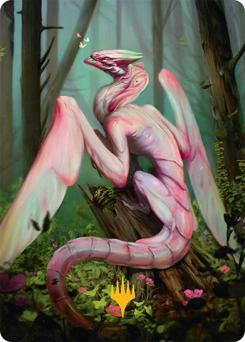 Bloomvine Regent Art Card (46/54) (Gold-Stamped) [Tarkir: Dragonstorm Art Series] Magic: The Gathering