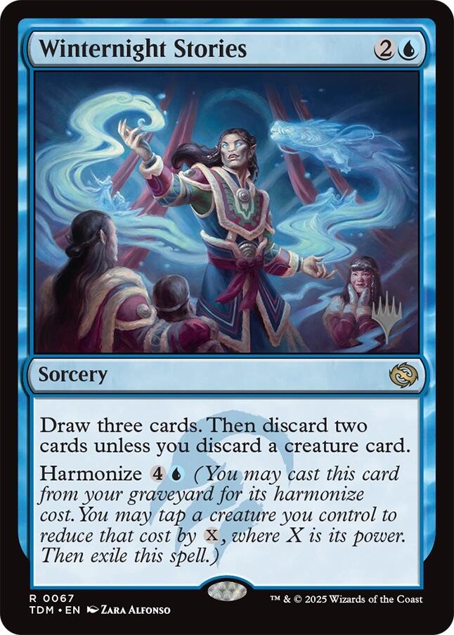 Winternight Stories [Tarkir: Dragonstorm Promos] Magic: The Gathering